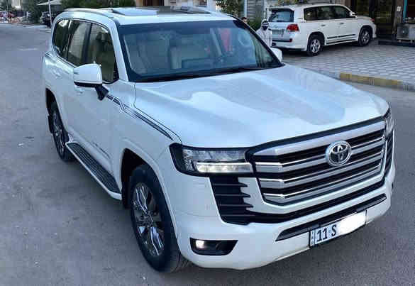 لاندكروز 2023 وكالة ساز ام الضمان 
6 سلندر مكينة 4000 ساز فول مواصفات 1/1
رقم بغداد الجديد وهزة جديدة ثاني يوم تحويل 
السيارة كل صيانتها ودهنها بالوكالة من الزيرو لحد الان واخر تبديل دهن وفلاتر وفحص عام قبل يومين
السيارة جديدة ومكفولة كفالة عامة حتى من الشخط والرصعة بوضع الشركة داخل وخارج
عدة كاملة وكتلوكات وبصمات ثنين وهيدفونات وارضيات شركة ودفتر الضمان
مكان السيارة بغداد شارع فلسطين 

تليفون *********** وبي واتساب
