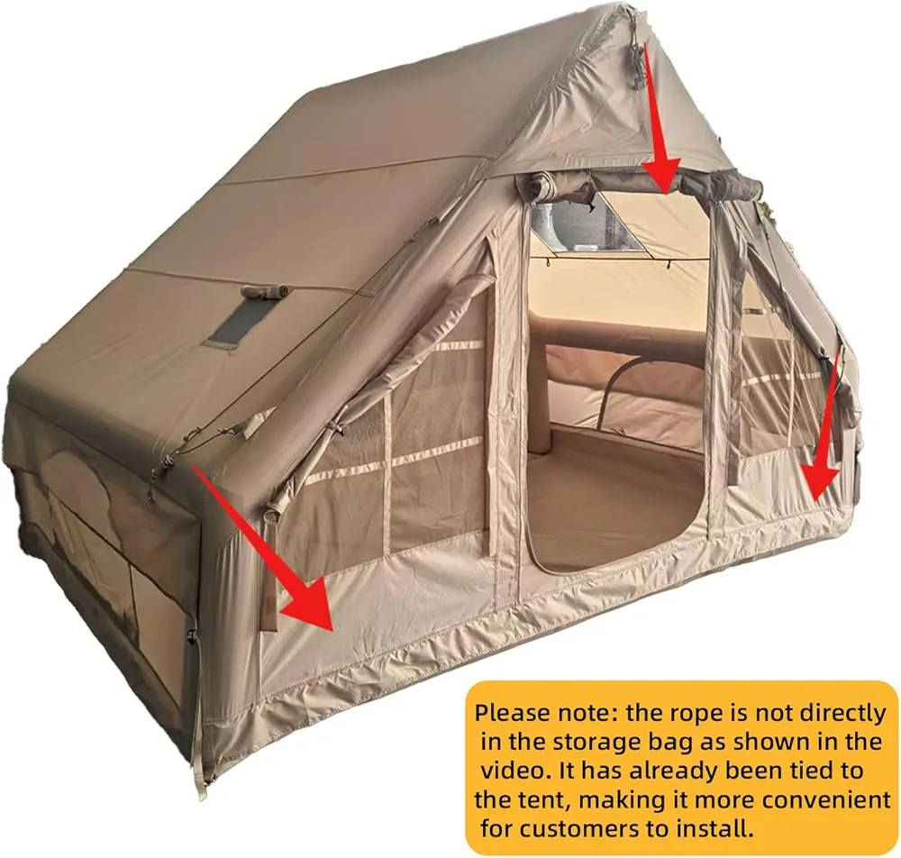 خيمة تخييم قابلة للنفخ مع مضخة من توبي، خيمة تخييم هوائية، خيمة سهلة التركيب مقاومة للماء والرياح، خيمة كوخ أكسفورد للفصول الأربعة مع نافذة شبكية ومدخنة (صغيرة


**إذا كنت صاحب هذا الإعلان وتريد حذفه لأي سبب، رجاءا أرسل رسالة إلى الدعم الفني**