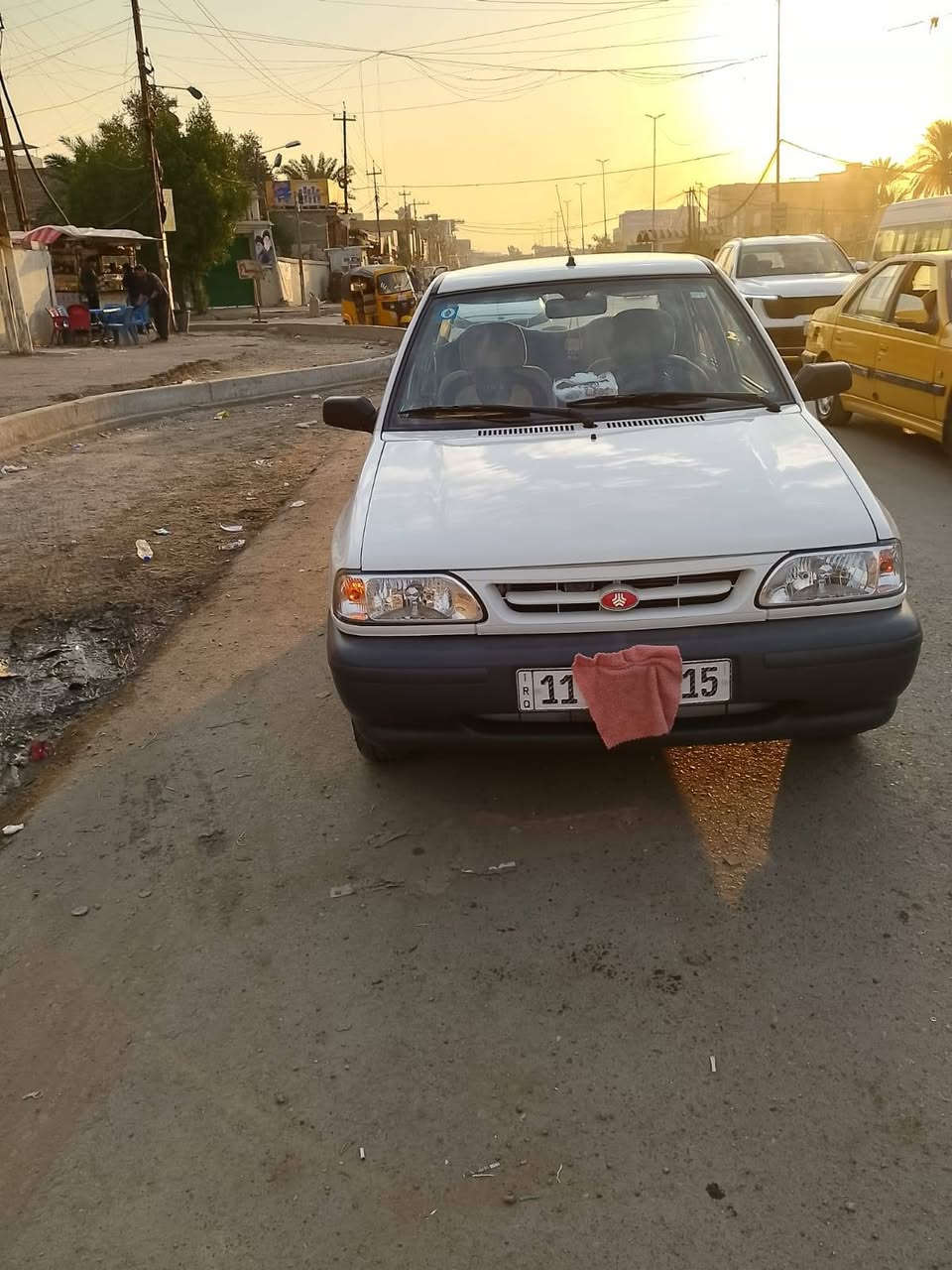 السلام عليكم عندي سيارة سايبة زيرو 2025 بغداد المدينة الاتصال على الارقام التالية ***********لان محتاج اريد ابيعهة

