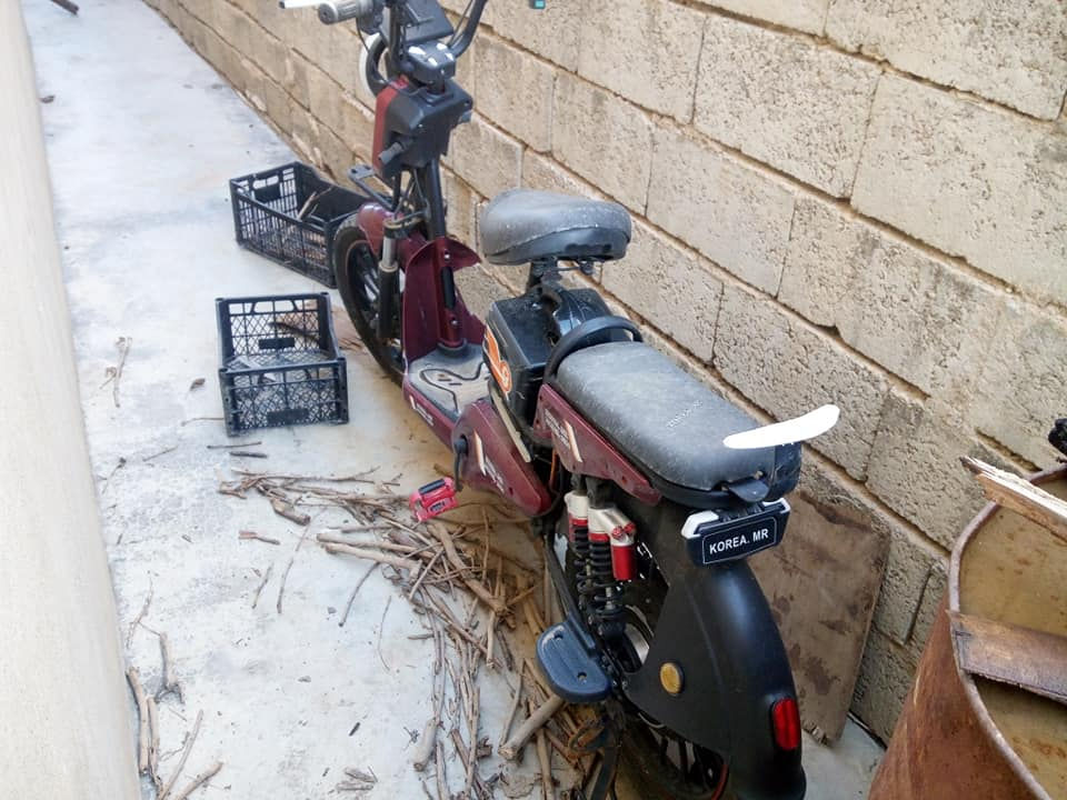 السلام عليكم بايسكل شحن لل بيع مباشر 
بايسكل نضيف اي عيب ما بي 
بايسكل بدون بطاريات 
اعيد واكرر بايسكل بدون بطاريات وبدون شحنه 
عنوان كركوك يم جسر رابع شراي تواصل خاص اكتب سعرك


**إذا كنت صاحب هذا الإعلان وتريد حذفه لأي سبب، رجاءا أرسل رسالة إلى الدعم الفني**