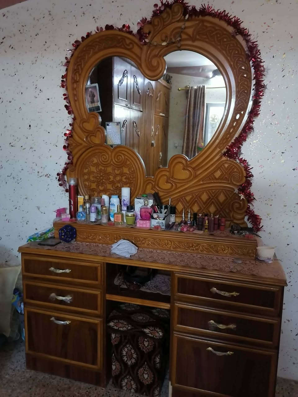 غرفه نوم عراقي نظيفه للبيع السعر 900وبي مجال بسيط العنوان برطله مجمع طيبه


**إذا كنت صاحب هذا الإعلان وتريد حذفه لأي سبب، رجاءا أرسل رسالة إلى الدعم الفني**