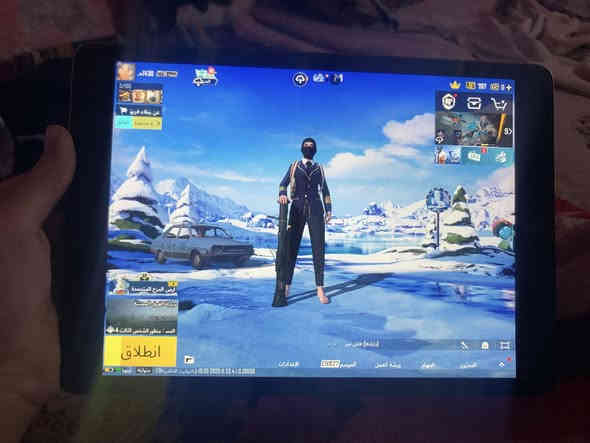 السلام عليكم ايباد ٩ ذاكره ٦٤ جهاز يخبل شحنه كلش حلو لمسه كلش حلو الايباد سعره ٢٠٠ وبي مجال رقمي *********** متوفر واتساب
