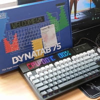 EPOMAKER DynaTab • ٧٥% ٨٤زر • هوتسواب شاشة دوت ماتريكس