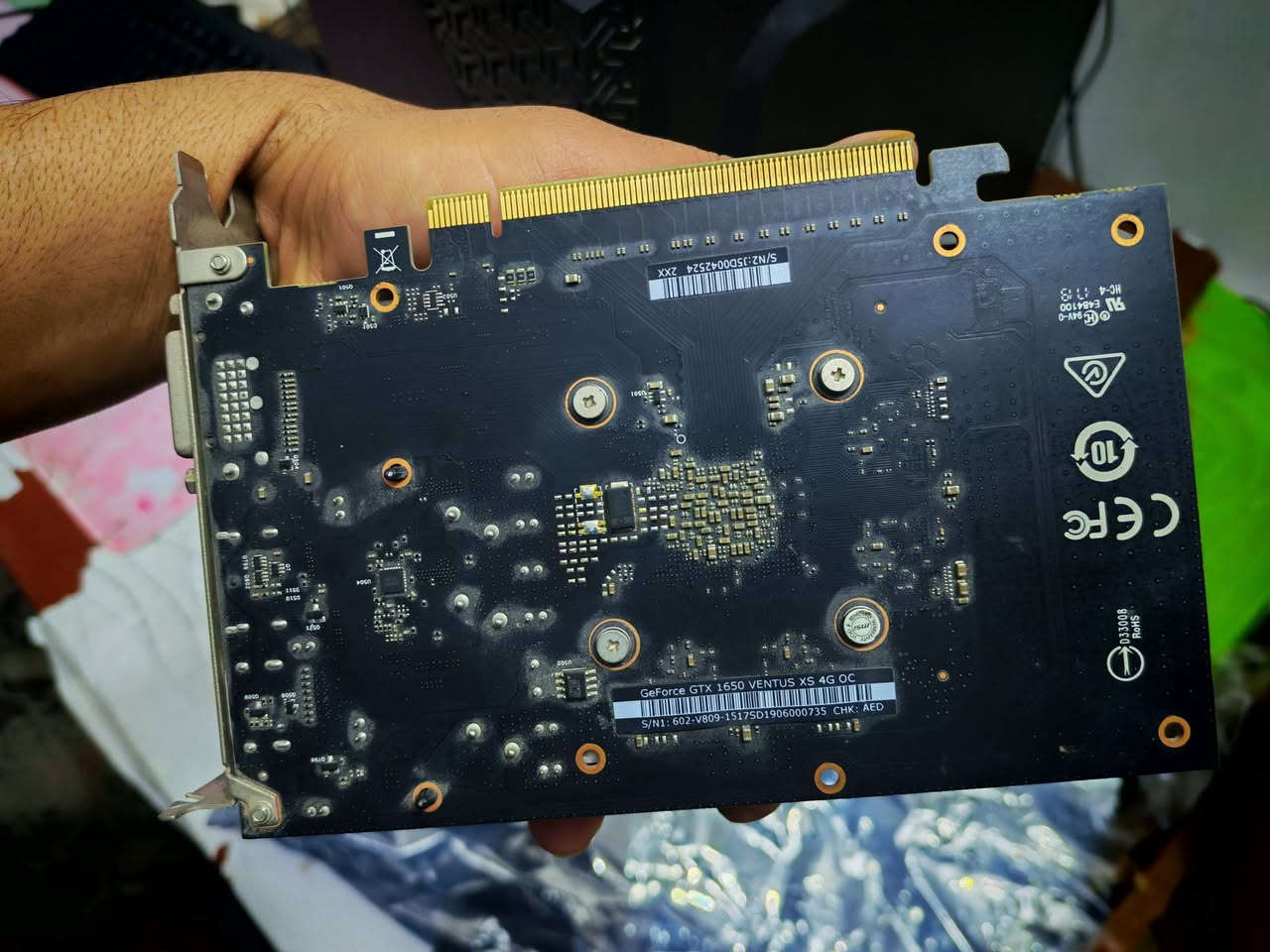 gtx 1650  4g     مستعمل ٨ اشهر
سعر ٧٠ الف


**إذا كنت صاحب هذا الإعلان وتريد حذفه لأي سبب، رجاءا أرسل رسالة إلى الدعم الفني**