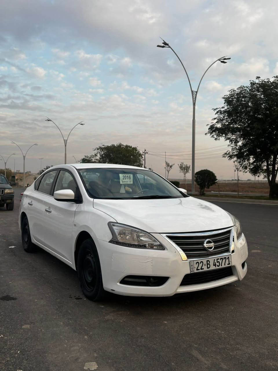 سلام عليكم نيسان سنترا 2016 خليجي سنوية ورقم جديد بيها بطاقة بانزين سيارة باسمي شرط تحويل اربع تايرات جديد صدر امامي خلفي جديد بدون نقص السيارة بيها بونيد صبغ مع شبر بجاملغ امامي كير محرك شرط بدون عيب مكان سيارة كركوك السعر 115 بيها مجال شراي اتصل *********** ب كركوك, العراق
