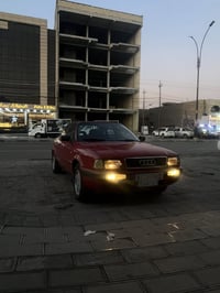 اودي موديل ١٩٩٢ سيارة كلش نضيفة  رقم بغداد تحويل ثاني يوم محرك ٢٠٠٠ دو...