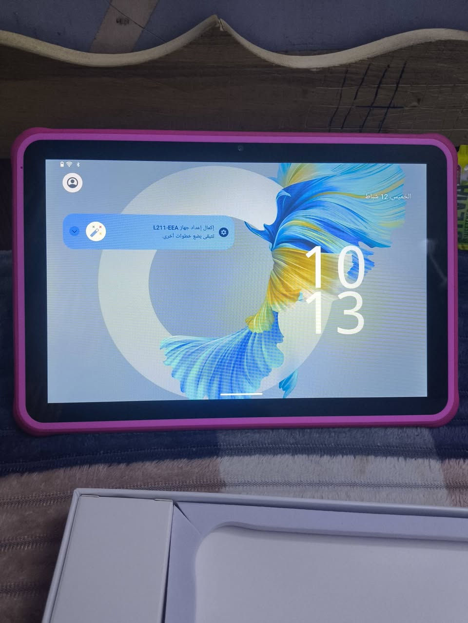 تابت pc
ذاكرة 128 
رام 12 
جديد ومدرع 
كامل ملحقات ب 90 الف واصل يمك


**إذا كنت صاحب هذا الإعلان وتريد حذفه لأي سبب، رجاءا أرسل رسالة إلى الدعم الفني**