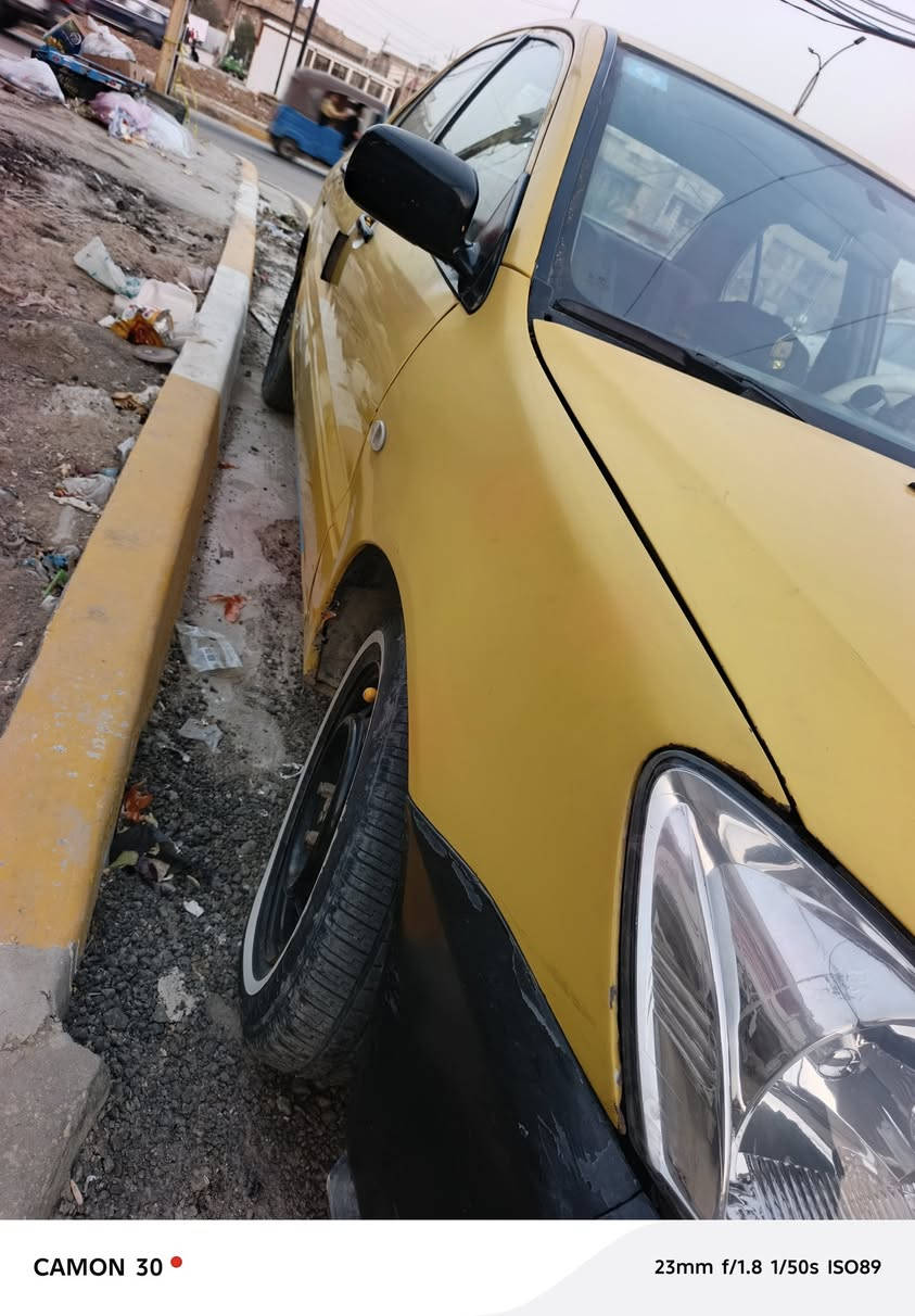 سلام عليكم ميستبوشي لانسر 2007 مصفره هيئه وغرامة بيه ضربة بل صندوك بس ما وصل للحوض كير محرك١٦٠٠ تبريد خير من الله مكاني بغداد سعر 57 وبيها مجال الاتصال***********
