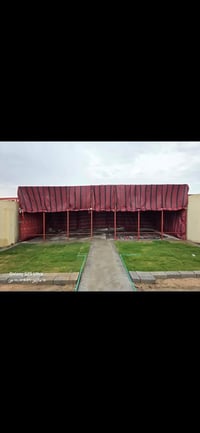 جادر موكب • نضافة 100% • 12م×4م×3م