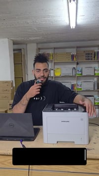 برنتر سامسونج • ضمان ٣ سنين • حباره ٦٠٠٠ ورقة