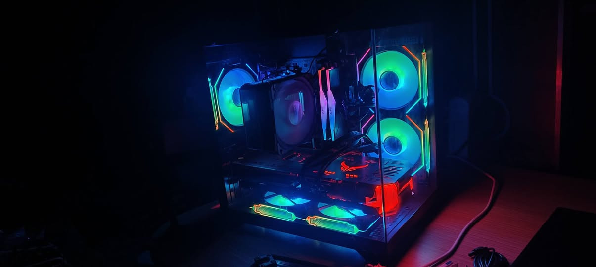 تجميعة للبيع السعر مليون و50 المواصفات:
AMD rx6700xt red devil 
R5 5600x
B450m gigabyte 
RAM ddr4 xpg RGB 2*8g
M.2 512 gen 3 
Psu 700w
الكيس ما اعرف اسمه بس بيه كت مراوح 5 وية متحكم وريموت


**إذا كنت صاحب هذا الإعلان وتريد حذفه لأي سبب، رجاءا أرسل رسالة إلى الدعم الفني**