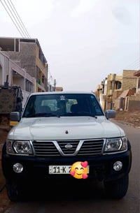 نيسان باترول مديل 2000 سوبر سفاري مكينه 4500 كير عادي السياره فول مواص...