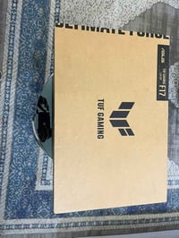 ASUS TUF F17 • i5-12500H • RTX 3050 4GB