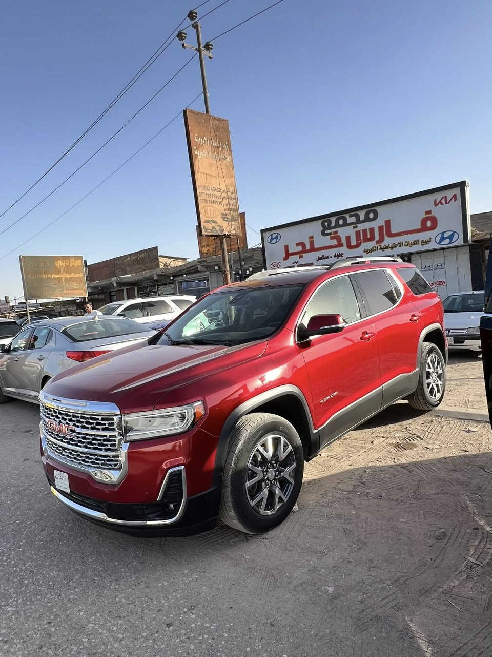 GMC اكاديا
مديل 2023 مواصفات SLT

تشغيل عن بعد 

اربع بصمات 

جنطة كهربائيه

مقاعد جلد

7 راكب 

محرك 2000 تيربو 

رادارات خلفي امامي 

تحديد مسار 

مقاعد تدفئه تبريد 

بيه هواي مواصفات 

ضرر فقط بنيد وجاملغ 

مكان ميسان 

الرقم. ***********
