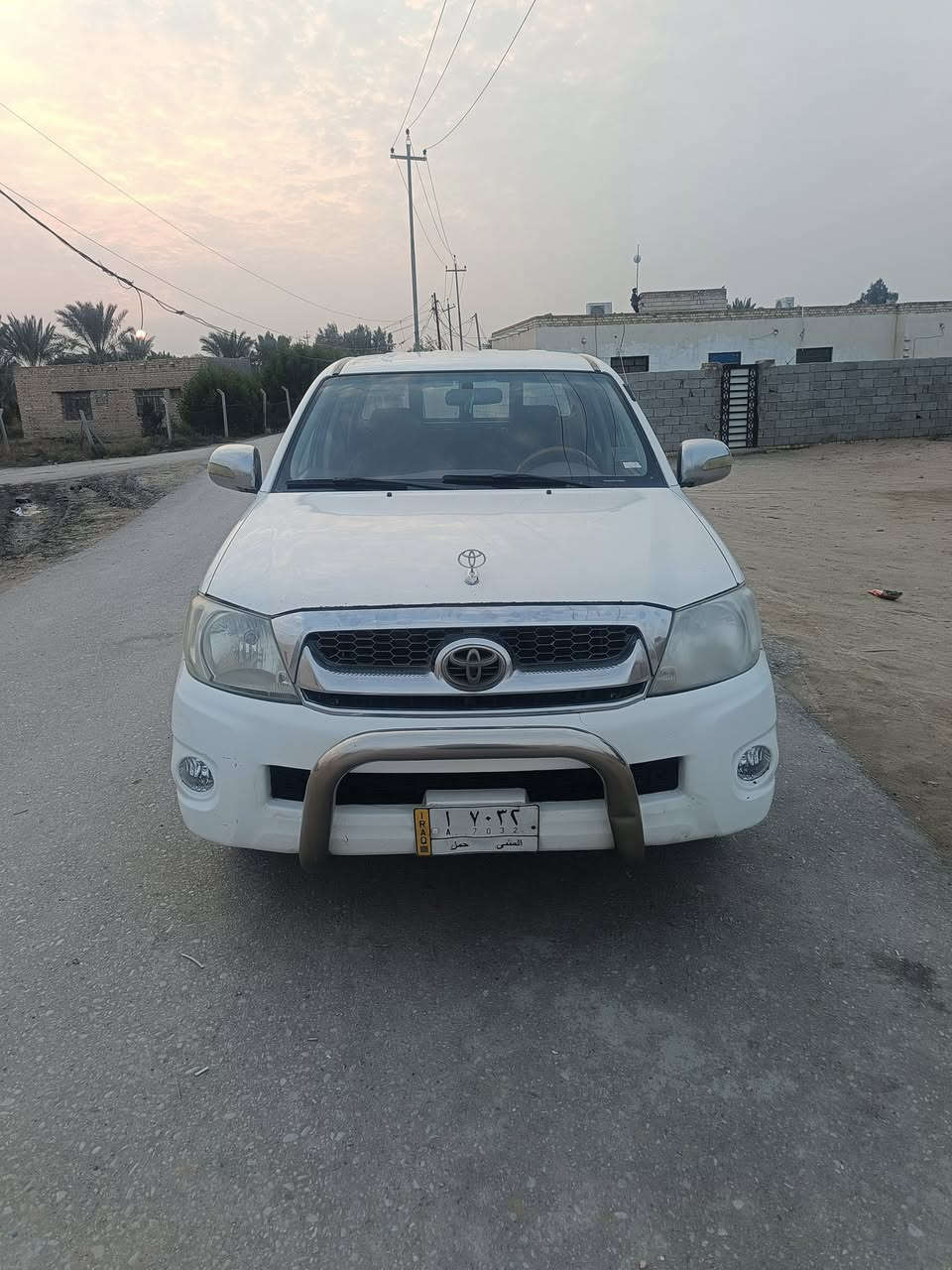 سلام عليكم سياره هايلوكس ٢٠١٠ سياره جديدة رقم مثنى راعيه ملاك بل ناصريه سياره بيه جاملق وبنيد مبدل ول باقي كفاله مكينه جديدة لا تنقيص ولا تبخير حداده جديدة كهرباء كله شقاله تبريد تفاء سياره حلو سعر ١٤٣ ورقه بيه مجال مكان الصلاح ناصريه نتصل بيك خير ودلل ***********
