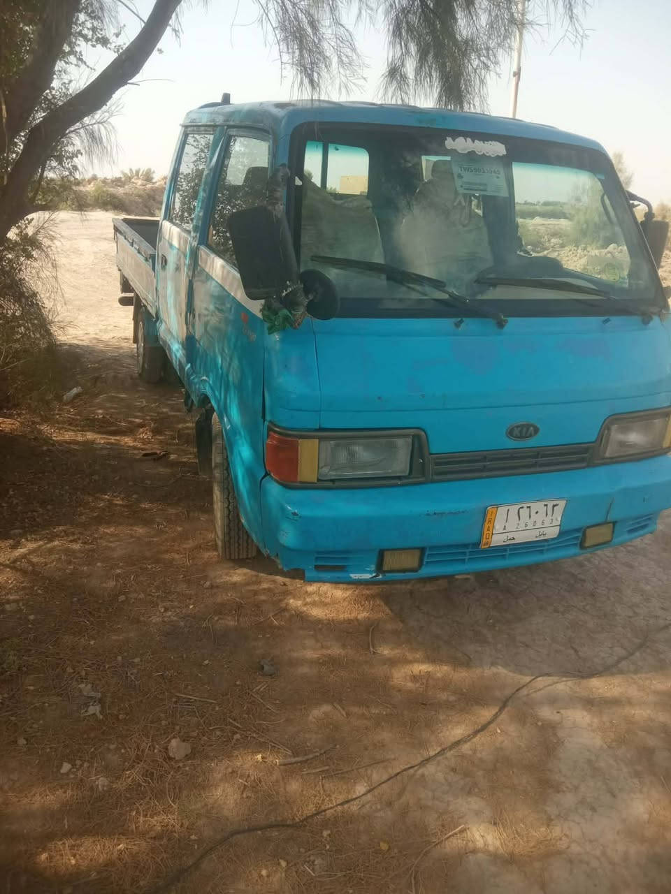 السلام عليكم كيا بنكو للبيع موديل 94 رقم بابل سنويه ل27 سياره جاهزه كير محرك اكسل رقم شاصي حداديه تخم تاير جديد مداور ثاني يوم السعر 55وبيه مجال العنوان بابل الشوملي للاستفسار ‏‪***********‬‏
