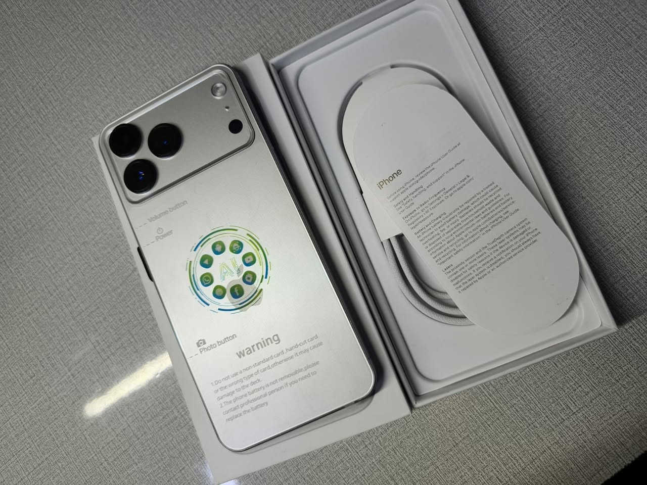 ١٧برو كوبي جديد بلباكيت السعر ١٢٥


**إذا كنت صاحب هذا الإعلان وتريد حذفه لأي سبب، رجاءا أرسل رسالة إلى الدعم الفني**