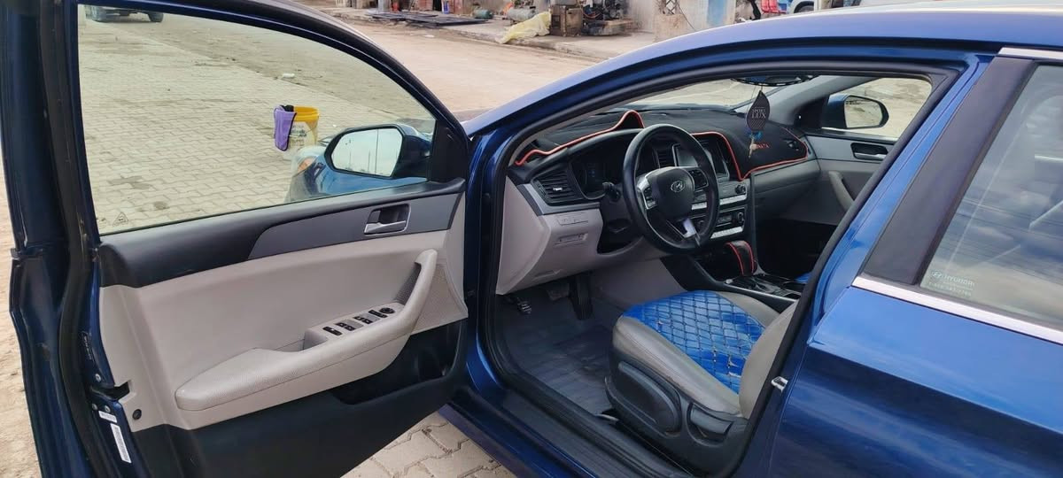 السلام عليكم سوناتا 2019 وارد امريكي صور الحادث بلمنشور  السعر 140 وبيه مجال مكان واسط تفاصيل على رقم ***********
