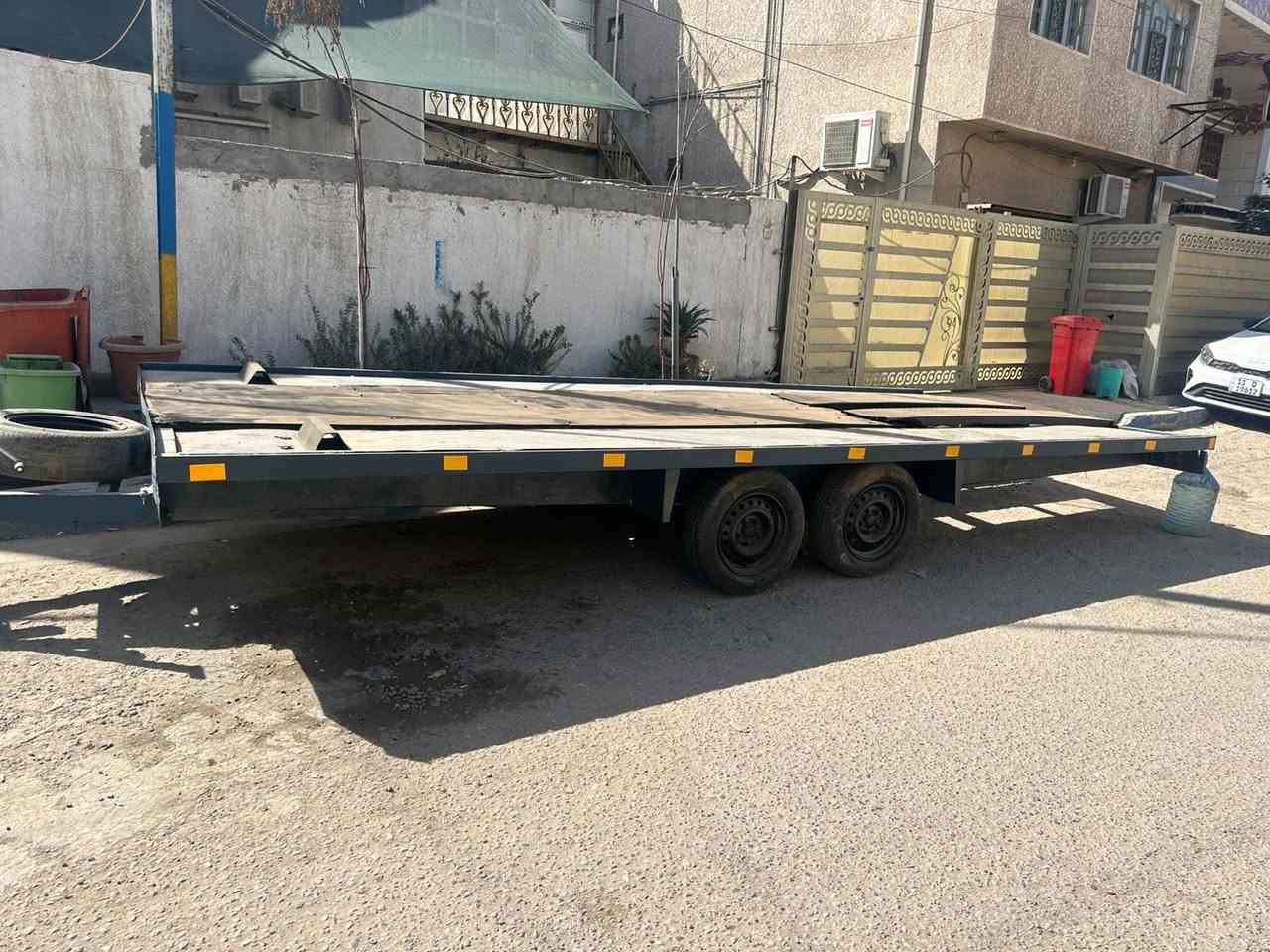 سلام عليكم للبيع عربانه 
صطحيه مال سياره او ترهم لباقي الشغلات 
طوله 5 مترات  والعرض 2متر 
سعره 29ورقه 
***********
