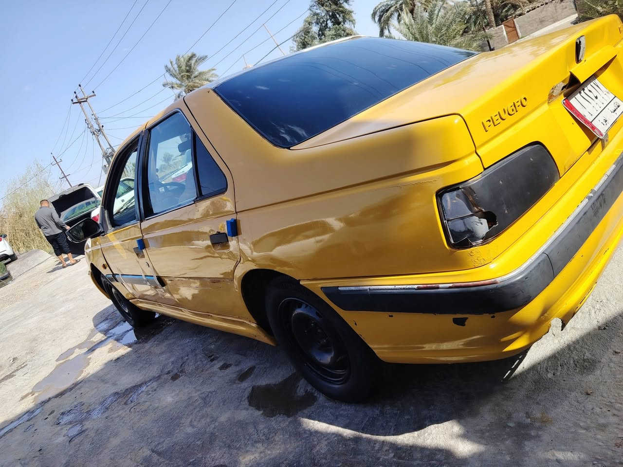 سلام عليكم للبيع بيجوبارص مديل 12رقم قادسيه سنويه لل27مكينه وكير جدد تخم تاير حداديه جديده كهربايات شغاله السعر 17مكاني نجف مناذره ***********
