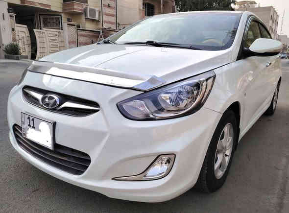 السلام عليكم  للبيع هونداي اكسنت  خليجي وكاله القاصد موديل٢٠١٢  اللون ابيض مرقمة   بغداد ماشيه ٤٠٥٠٠ كم محرك١٦٠٠   مواصفاتها هي تحكم ستيرن نظام ايكو ٥ ويل  كب حجم١٤ كير اوتماتيك   كامرة خلفيه + شاشة تاب  باتري جديد    وسيارة  مسويلها صيانه كامله  ب١٠٥وبيها مجال بسيط للستفسار ***********
