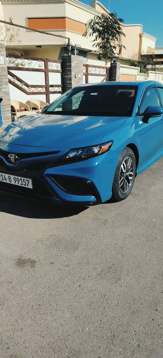 كامري SE موديل 2023 كفاله تقرير غرق تعمل وتسير مغلفه نانو بلكامل + عازل صوت وحراره رقم بصره معوقين سياره جاهزه من كلشي ماشيه 55 حته ويل كب البلادي وياه وتخم تاير  سعر 230وبيه مجال ***********
