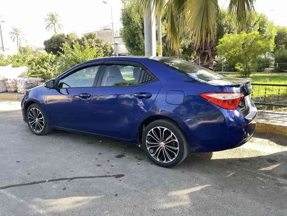 كورلا2016 S بدون ايرباك حاملغ امامي فقط مبدل 
فول عدا الفتحة والبصمة شاشة وكامرا ومودات قياده وشاشة اعطال وشفتات وتحكمات السيارة جاهزه من گير ومكينه وتبريد وحدادية رقم سليمانية وبسمي تحويل او وكاله حاضر 125$ وبيهه مجال مكاني الشعلة *********** متواجد واتساب
