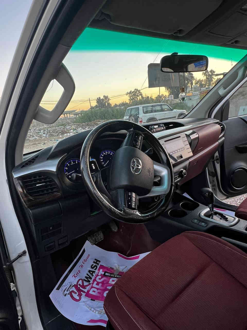 سلام عليكم ابيع تيوتا هايلوكس 2018 كويتي اوتماتيك سنويه جديده لل2030 ولوحات جديده  مكفوله عدا البارد  في البدي موضح في السونار سعرها 255 $  رقم صاحب السياره *********** العنوان ديالى بعقوبه
