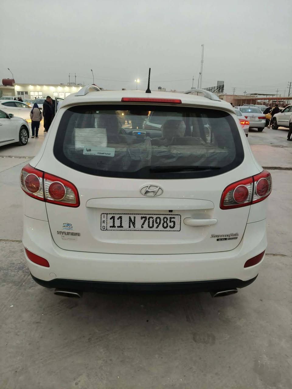 سنتافي 2012
شركة عامة . تحويل ثاني يوم
7 راكب، محرك 3600
كير ومحرك مكفول
تخم تاير
باتري جديد
حدادية جيدة 
سيارة نظيفة
مكانها الكوت.
السعر 150 وبيها مجال بسيط‏‪***********‬‏
