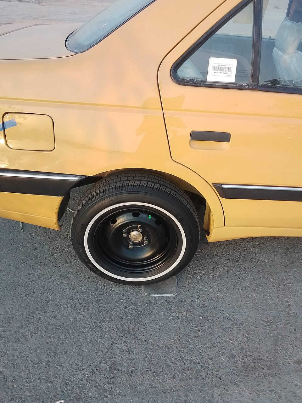 السلام عليكم بيجو لميس موديل 15 السيارة جديدة كير محرك صدر تبريد صدر تخم تاير جديد السعر 47 وبيها مجال بسيط حك الجية الاستفسار ***********
