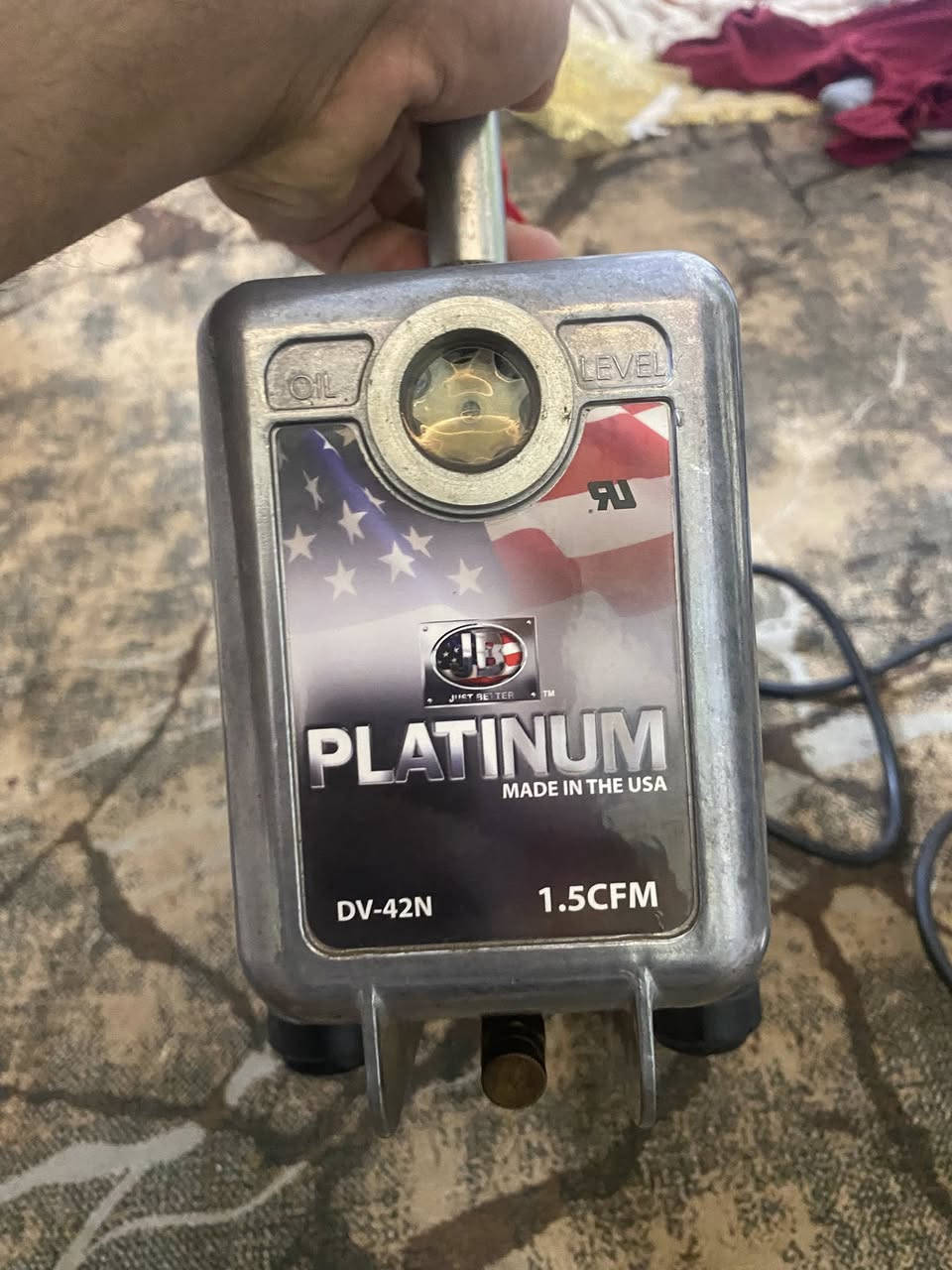 فاكيوم امريكي اصلي للبيع كهرباء 110 امريكي اصلي. 1/2 حصان سحب فقط سعره 130 الف قفله


**إذا كنت صاحب هذا الإعلان وتريد حذفه لأي سبب، رجاءا أرسل رسالة إلى الدعم الفني**