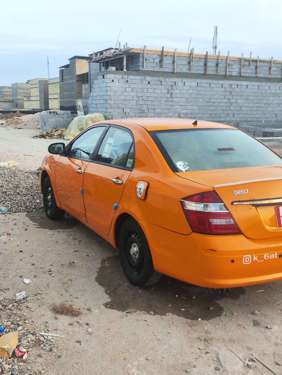 جيلي 2014مصبوقه حزام تبريد تخم تاير  جداد حدايده  سنويه منتهيه سعر 45بيه مجال ***********بكان بصره
