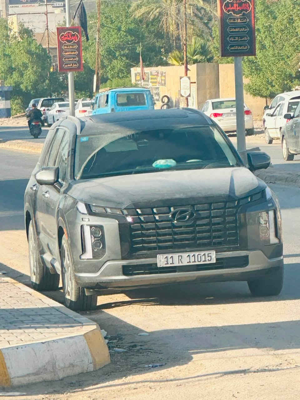 بليسايد للبيع فول مواصفت السياره جديد ماشيه 31الف وارد امريكي حادثه بنيدودعاميه  رقم بغداد بسمي الاستفسار ***********
