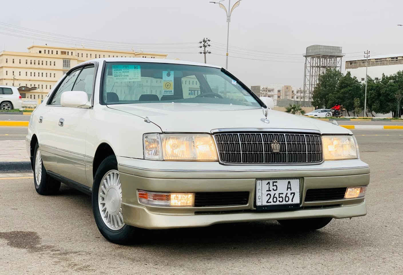 السلام عليكم ورحمه الله
للبيع راس الثور فلات موديل 1995 رقم انبار انكليزي (بأسمي) سنويه مجدده لل 2030 مداور مباشر وين ميعجبك گير ومكينه VVT فيشتين شرط حاويه 
السياره كفاله عامه من كلشي كص نقل عيب وضربه واصوليات السياره جاهزه من دواخل بالكامل حاويه شاشه قلابه حداديه اسفنج تخم تاير كهربائيات ويل جديد ادامه ارضيه وتنته جدد شرط السياره احلا من الصور وجاهزه مال جناي وكفاله مكان السياره كربلاء السعر 95 وبيها مجال بسيط للشراي 
للاتصال... ***********
