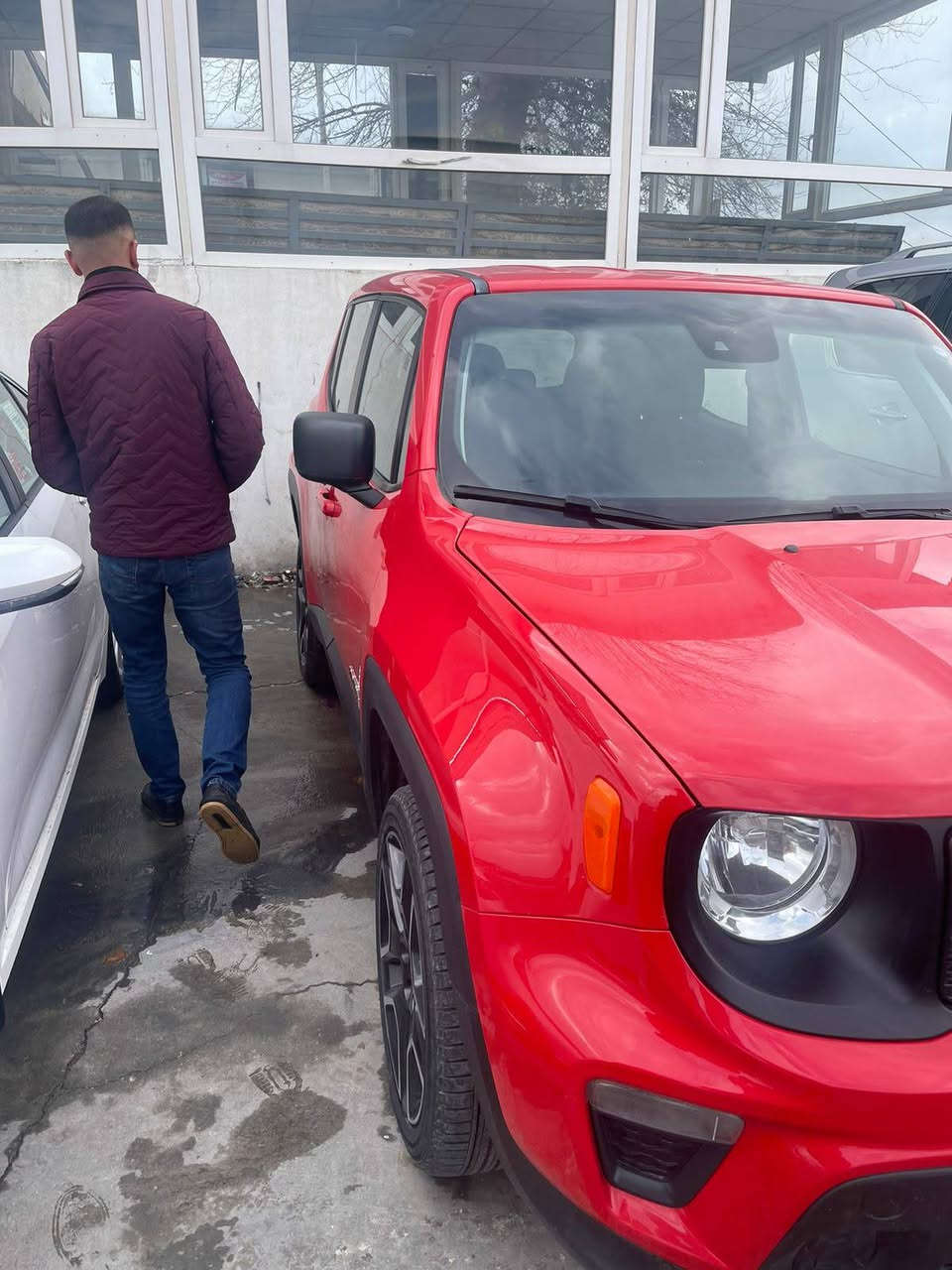 جيب رينكد موديل ٢٠٢١ بيهه باب عكس السايق صبغ مواصفات نص فول رقم شمالي  كير مكينه خير من الله صدر جديد تدفئه تبريد شغال مكان ابو غريب السعر (١٣٥) وبيهه مجال بصيط *********** بي واتساب
