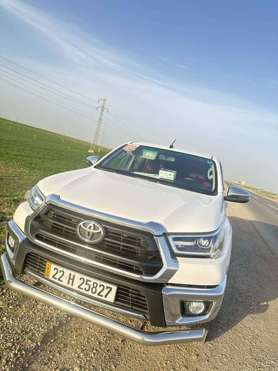 السلام عليكم هايلوكس ساز مكفوله كفاله عامه ماشيه ٤٠الف بأسمي للإستفسار الاتصال ***********مكاني الدجيل موديل ٢٠٢٤
