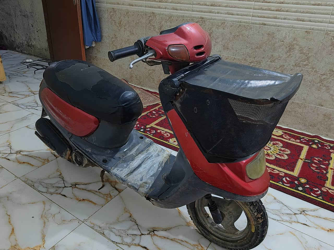 السعر 175 بيع مستعجل
***********
اسلام عليكم دراجه للبيع منغولي نضيفه مكينه او كير او شاصي مكفولات تأيرات جدد دراجه حلوه كلش كهربائيات شغاله كله المكان كربلاء اتصل
