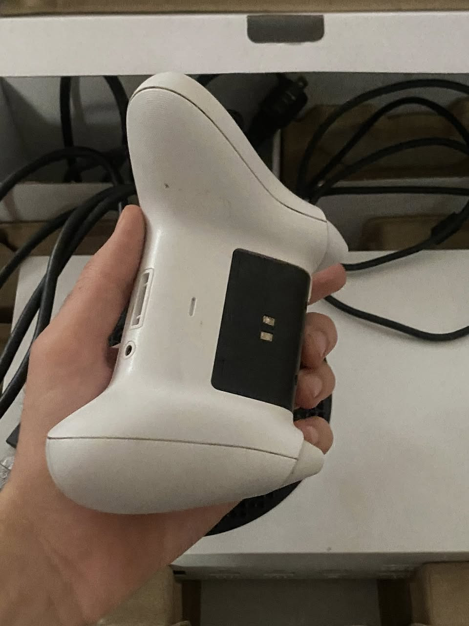 Xbox series s 512
حهاز نظيف جداً مع بطارية اصدار 22
غير مفتوح ومتروك من سنتين كامل مع الكارتون والملحقات
السعر 350
مكاني الحلة


**إذا كنت صاحب هذا الإعلان وتريد حذفه لأي سبب، رجاءا أرسل رسالة إلى الدعم الفني**