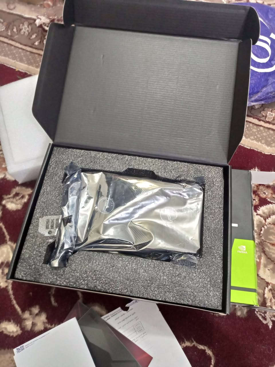 وصOC12GB  RTXGEFORCE3060 استخدام اقل 30 ساعة العاب فقط نظافة 99% يعني جديد السعر400الف  عنوان النجف الأشرف توصيل ما عندي


**إذا كنت صاحب هذا الإعلان وتريد حذفه لأي سبب، رجاءا أرسل رسالة إلى الدعم الفني**