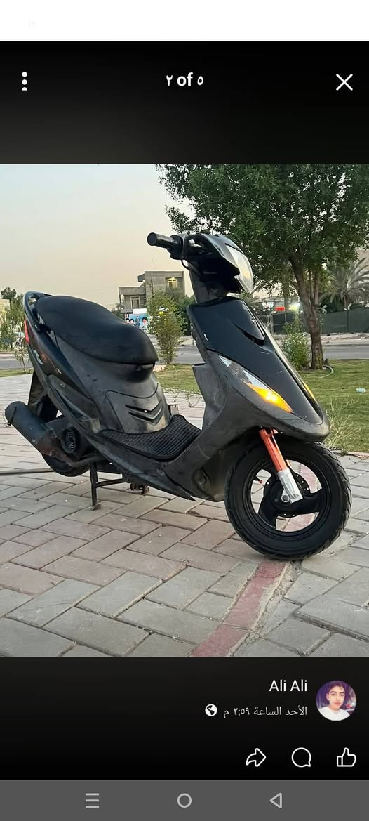 سلام عليكم دراجه ماكس عدله البيع الدراجه بلاديه ما مفتوحه +بيه دبل رياضي امامي+مبدل كابريتر+ الكفرات بلادي 
السعر 575وبيه مجال 
***********

