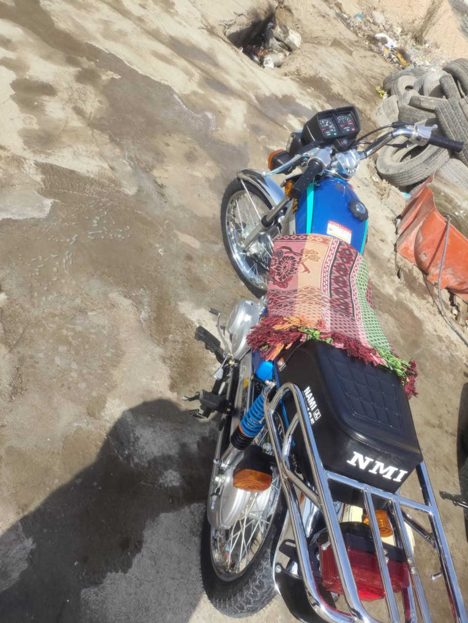 سلام عليكم  دراجه للبيع شلامجه تعمير ماصرله اسبوع من امعمره المكان حله منطقه طهمازيه ***********
