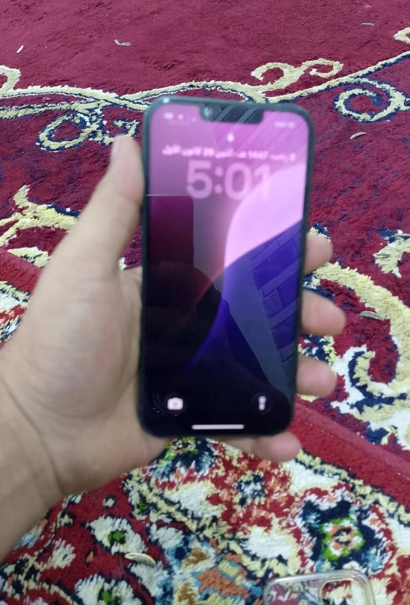 ايفون ١٣ العادي 
امريكي بطاريه ٧٩ 
جهاز مكفول كفاله عامه ع فحص شرط 
فقط فيس أيدي متوقف بسبب تحديث 
نضافه جهاز ٩٠/١٠٠ جهاز يخبل السعر( ٣٧٥ ) 🔥 . بي مجال حك جيه 
***********
