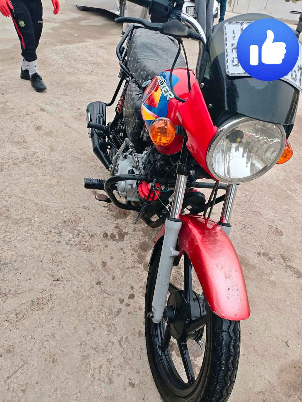 سلام عليكم 
دراجه بوكسر للبيع
موديل 21
دراجه نضيفه ومرتبه تايرات جديد
لايت زنون ستاند تلفون 
مرقم نكليزي تحويل ثاني يوم دراجه كامله من كلشي بوجهك للشارع 
*********** خط او واتس
