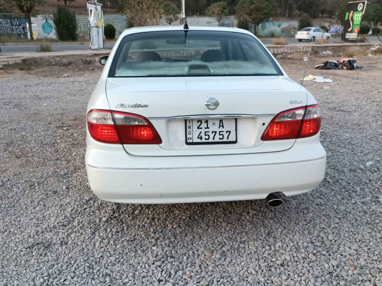 سەرەتا بەناوی خودای گەورە
نیسان ماکزیما مۆدێل ٢٠٠٢ حەجم مەکینە ٣٠٠٠ سەنەوی و وەکالە بەناو کردن بەشەرت هەزەی نوێیە گێڕو مەکینە سەرفوو بوغار بەشەرت بەشەرت 
سەیارەکە 2ساڵ زیاترە لای یەک شەخسە 
بۆزانیاری زیاتر تێل بکە بۆ خاوەنەکەی 
 ***********
ئەدمین 🤍❤️🖤
