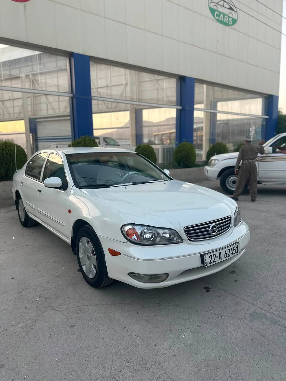🚘 بۆ فرۆشتن | نیسان ماگزیما 2002
✨ سەیارەیەکی پاک و بەهێزە

زانیارییە سەرەکییەکان:

* 🚗 مۆدیل: 2002
* ⚙️ مەکینە: 3000 CC
* 🕹️ گێر: عادی
* یەک :ئالیار
* ✅ گێر و مەکینە بە شەرتی فیتەر
* 🛠️ تەنها یەک بستی بۆیاغ هەیە، دەحمولێدراوینیە
* 📄 ڕەقەمی هەولێر، سەنەوی تازە تا ساڵی 2030
* 👤 بەناوی خۆمانەوەیە
* سحری 68 محامەلەیەکی برایانە

📞 ژمارەی پەیوەندی:

* ***********
* ***********
