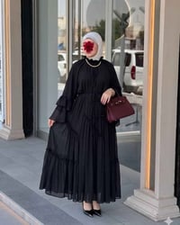 فستان شيفون • مقاسات ٣٨-٤٨ • البصرة