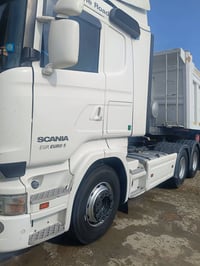 سكانيا موديل 2014 عرجه رتايدر ثلاجة منضومه قلاب سنويه جديده تخم تاير ا...