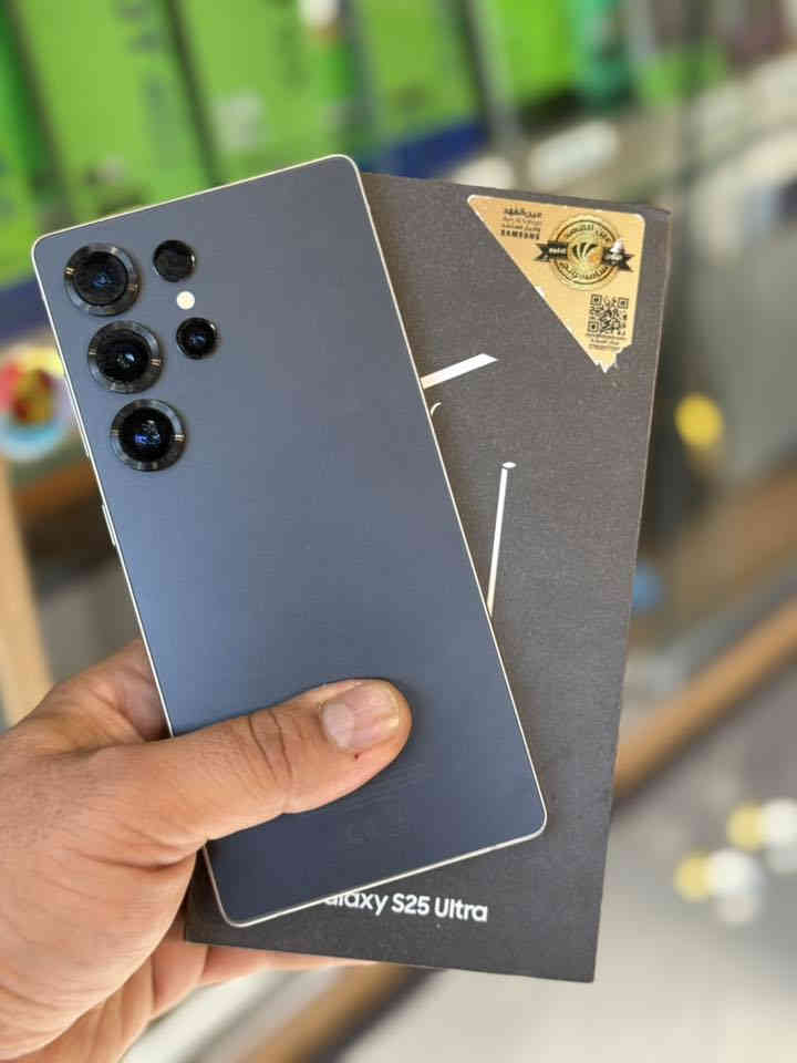 سامسونك S25 الترا ذاكرة 256 وكالة
سامسونك S24 الترا ذاكرة 512 وكالة
سامسونك S24 الترا ذاكرة 256
سامسونك S23 الترا ذاكرة 256 
سامسونك S22 الترا ذاكرة 256
سامسونك S21 الترا ذاكرة 256

جميع الاجهزة ضمان فحص وضمان استخدام 

يوجد خدمة توصيل 🚚 جميع المحافظات 

رويال للاتصالات
بيع وشراء الاجهزة الجديدة والمستخدمة
جميع الاجهزة الموجودة لدينا ضمان حقيقي 48 ساعة
الديوانية شارع المصورين شارع مصور سومر 
للتواصل الاتصال
 ***********
