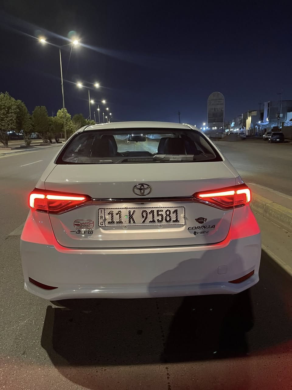 تيوتا كورلا هايبرد خليجي 2025
ماشية 9 الف 
داخل اسود 
كفالة عامه 
رادار امامي 
حساسات
١٥٩ قفل 🔐 ميعجبك كلشي اكو بلسوك 
مكان السيارة الرمادي 
***********
