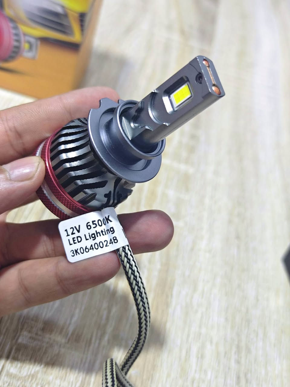 لايتات زنون سيارة 
جديد غير مستخدم
ادخل على الصفحة وشوف باقي الغراض
يتوفر توصيل لكل محافظات العراق


**إذا كنت صاحب هذا الإعلان وتريد حذفه لأي سبب، رجاءا أرسل رسالة إلى الدعم الفني**